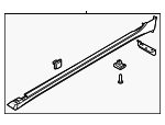 87751C2000 - Body: Rocker Molding for Hyundai Image