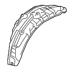 5370C005 - Body: Wheelhouse Liner for Mitsubishi Image
