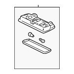 8126014080B6 - : Reading Light for Toyota: Celica, RAV4, Solara, Supra Image