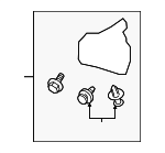 MR655191 - : Mud Guard for Mitsubishi: Endeavor Image