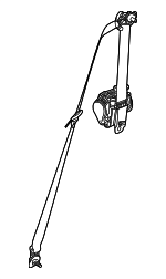 72117457890 - : Seat Belt Assembly for BMW: i8 Image