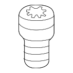 7147122476 - Electrical: Buckle Screw for BMW: 228i, 228i Gran Coupe, 228i xDrive, 228i xDrive Gran Coupe, 230i, 230i xDrive, 325i, 325xi, 328i, 328i xDrive, 328xi, 330i, 330xi, 335d, 335i, 335i xDrive, 335xi, i8, M2, M235i, M235i xDrive, M235i xDrive Gran Coupe, M240i, M240i xDrive, M3, X3, X4, Z4 Image