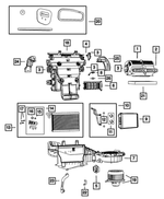 68079485AA - Air Conditioners and Heaters: Heater Core Tube for Dodge: Durango | Jeep: Grand Cherokee, Grand Cherokee WK Image