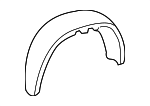 15170987 - Body: Wheelhouse Liner for Cadillac: Escalade, Escalade ESV | Chevrolet: Suburban 1500, Suburban 2500, Tahoe | GMC: Yukon, Yukon XL 1500, Yukon XL 2500 Image
