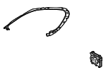 9Y0941715 - Electrical: Headlight Seal for Porsche Image
