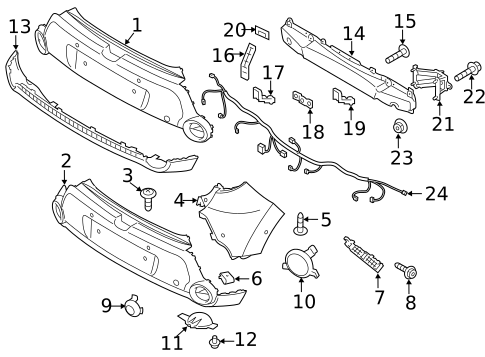 Bumper & Components - Rear for 2016 Kia Soul #0