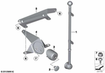 72601878398 - Restraint System and Accessories: Flag Holder for BMW Image