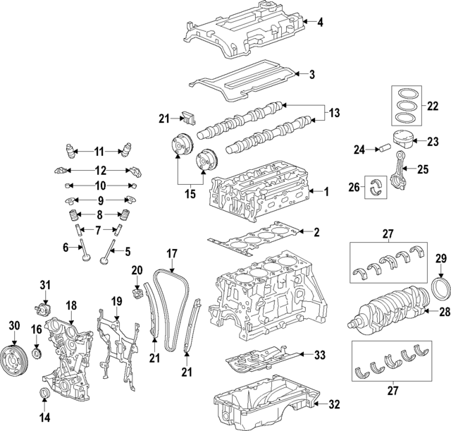 55562234 - Engine: Timing Chain for GM Image