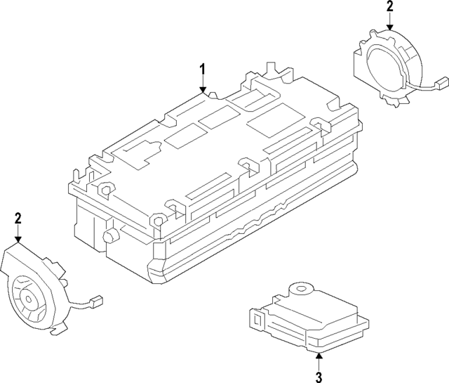 4N0915213A - Hybrid Components: Cooling Fan for Audi Image