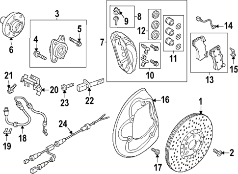 Brake Components for 2018 Audi RS5 #0