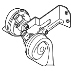 9J1951201 - Electrical: Horn for Audi: e-tron GT, RS e-tron GT, RS e-tron GT Performance, S e-tron GT Image