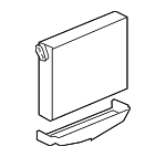 1563064 - HVAC: ACDelcoâ„¢ Evaporator Core for Cadillac: STS Image