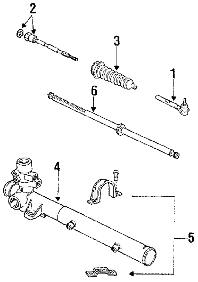 4333450 - Steering: Steering Tie Rod End for Mopar Image