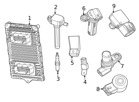 Powertrain Control for 2020 Jeep Compass #0