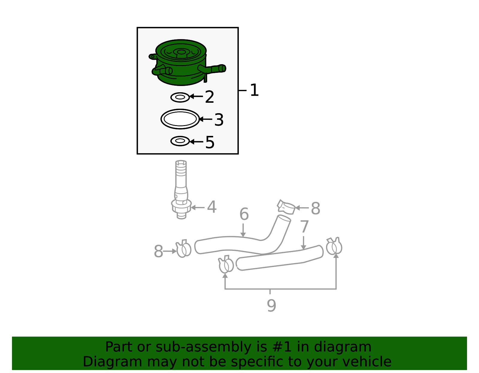 1997-2004 Toyota Engine Oil Cooler 15710-75011 | Toyota Parts Center