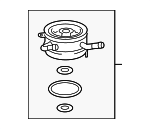 1571075011 - : Oil Cooler Assembly for Toyota: 4Runner, Tacoma Image