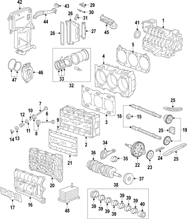 95510567500 - Engine: Valve Seals for Porsche Image