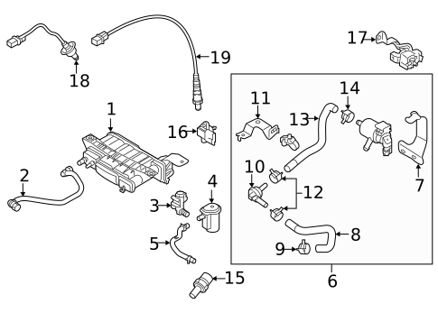 Emission System for 2019 Hyundai Elantra #0