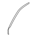 863724D002 - Body: Black Out Tape for Kia: Sedona Image