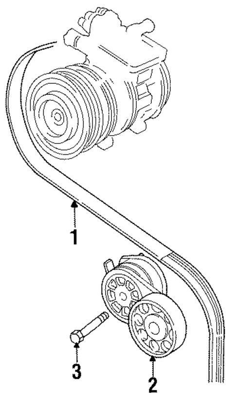 Belts & Pulleys for 1994 Land Rover Discovery #0