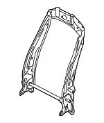 3QF881045G - Body: Seat Back Frame for Volkswagen: Atlas, Atlas Cross Sport, Jetta, Tiguan Image