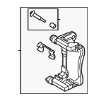 68661520AA - : Caliper Mount for Dodge: Hornet Image