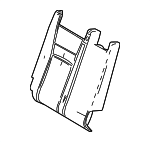 792750E140 - Body: Seat Back Pad for Toyota Image