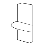 11609385 - Body: Impact Bar U-Nut for GM Image