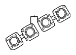 11627589106 - Exhaust: Exhaust Manifold Gasket for BMW Image