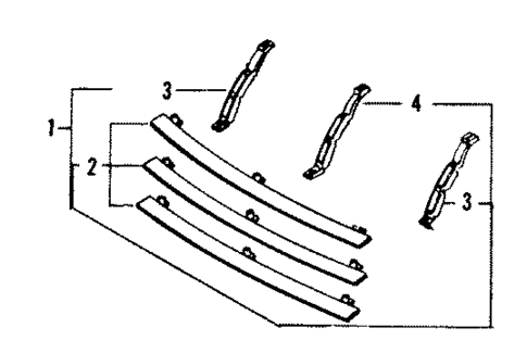 Grille & Components for 1984 Porsche 928 #0