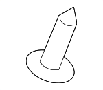 1245105163 - Body: Cluster Housing Screw for Kia: Borrego, Cadenza, Carnival, EV6, EV9, Forte, Forte Koup, K4, K5, K900, Niro, Niro EV, Optima, Rio, Rio5, Sedona, Seltos, Sorento, Soul, Soul EV, Spectra, Spectra5, Stinger, Telluride Image