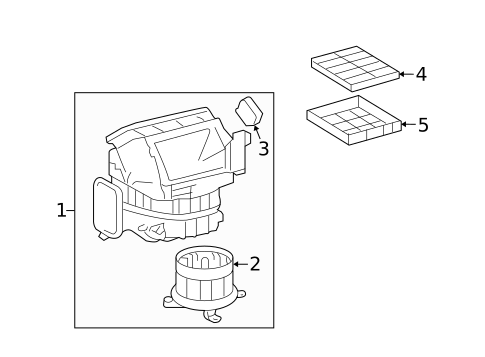 HVAC Case for 2019 Toyota Land Cruiser #1
