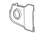 YK391 - HVAC: Motorcraftâ„¢ HVAC Unit Case Cover for Ford Image