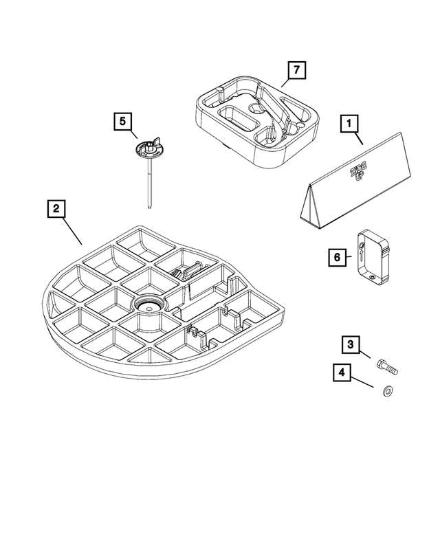 6107289AA - : Hex Head Screw for Mopar Image