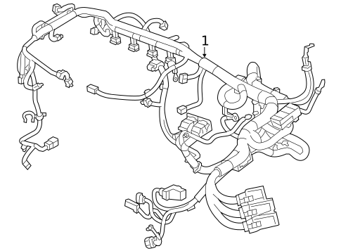 Wire, Cable & Related Components for 2014 Chevrolet Volt #0