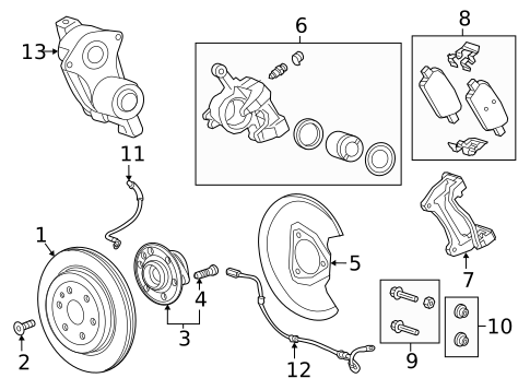 Hydraulic System for 2024 Chevrolet Traverse Limited #1