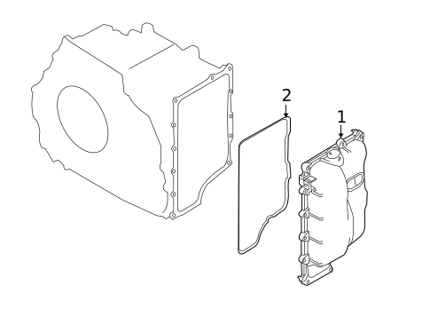 Transmission Components for 2010 Lincoln MKX #0