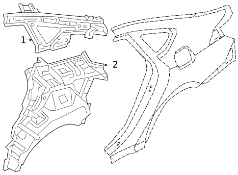 Inner Components for 2025 Genesis Electrified G80 #0