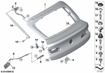 41007486250 - Bodywork: Trunk Lid for BMW Image