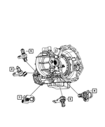 5078967AB - Electrical: Transmission Range Sensor for Mopar Image