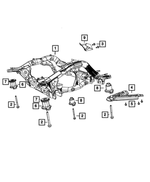 68044766AA - Front Suspension: Heat Shield for Mopar Image image