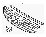 31386521 - : 2014 2015 Volvo XC60 - Grille Assembly for Volvo: XC60 Image