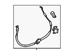 72681THR305 - Body: Cable &amp; Guide for Honda: Odyssey Image