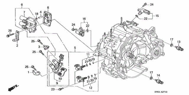 AT Sensor - Solenoid for 1998 Acura CL #0