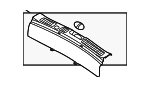 857702P500VA - Body: Rear Sill Plate for Kia Image