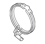HF0140350 - Exhaust: Exhaust Manifold Clamp for Mazda Image