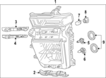 85756447 - Electrical: Composite Assembly for Chevrolet: Silverado 2500 HD, Silverado 3500 HD Image