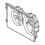 1671122060 - Cooling System: Fan Shroud for Toyota: Celica, MR2 Spyder Image