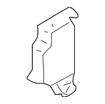 88944247 - Body: Bumper Center Bracket for Chevrolet: Silverado 1500, Silverado 1500 HD, Silverado 2500, Silverado 2500 HD, Silverado 3500, Suburban 1500, Suburban 2500 Image