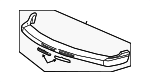 12335857 - Body: Cap for Chevrolet: Suburban 1500, Suburban 2500, Tahoe Image